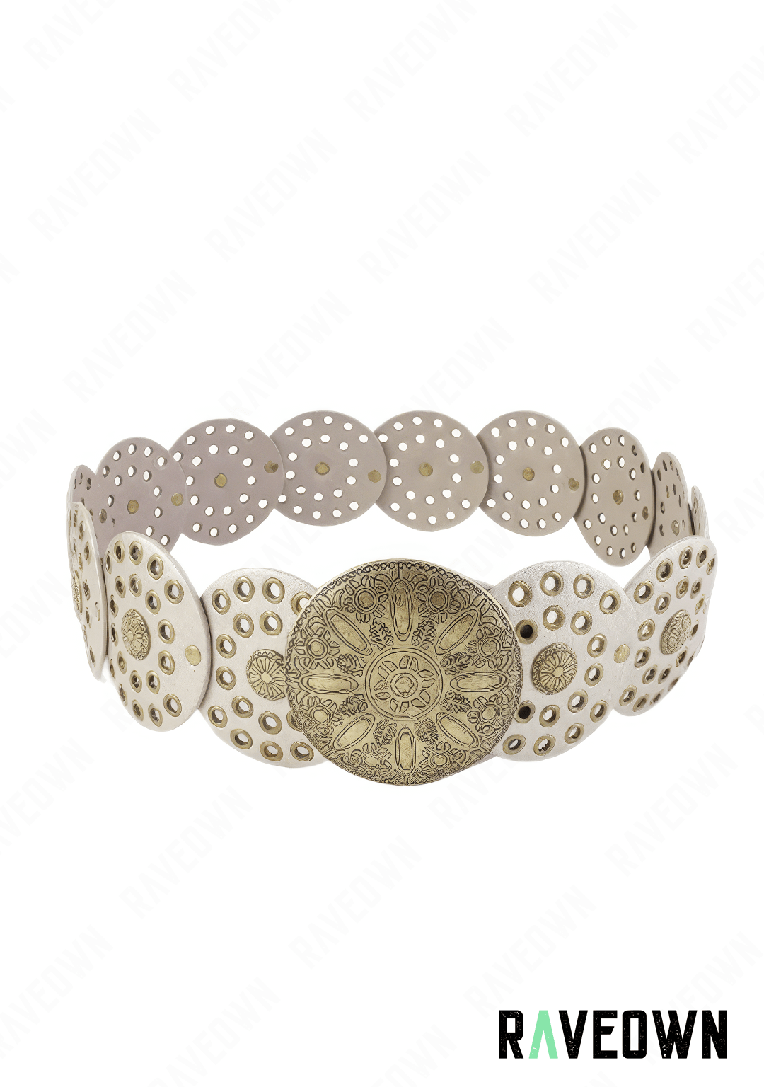 Ceinture Boucle Western | BOHO Wild West Argenté