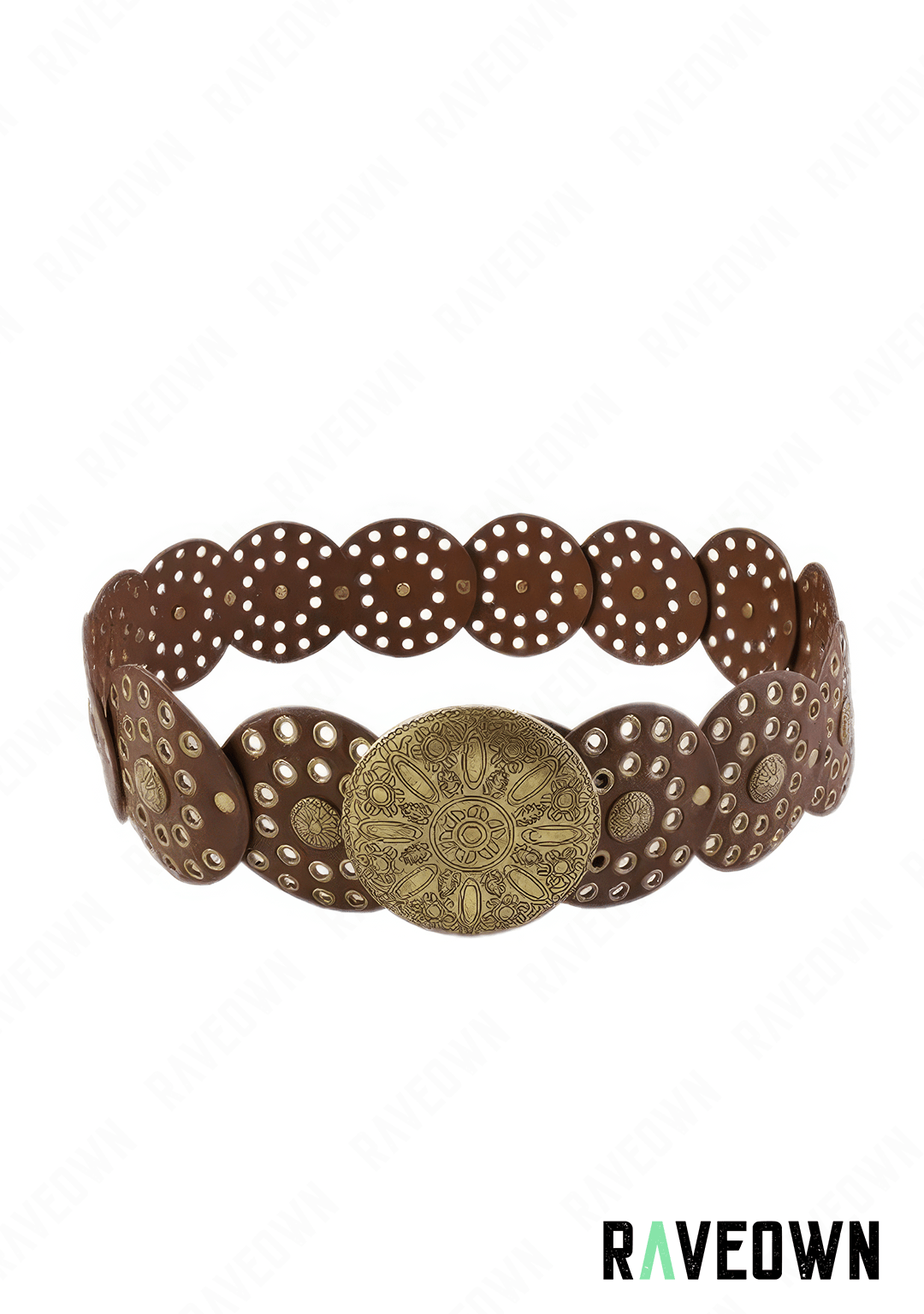 Ceinture Boucle Western | BOHO Wild West Marron