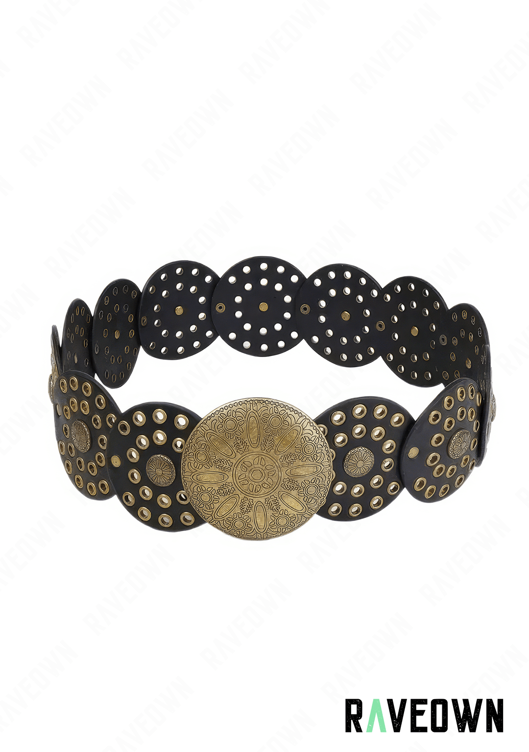 Ceinture Boucle Western | BOHO Wild West Noir