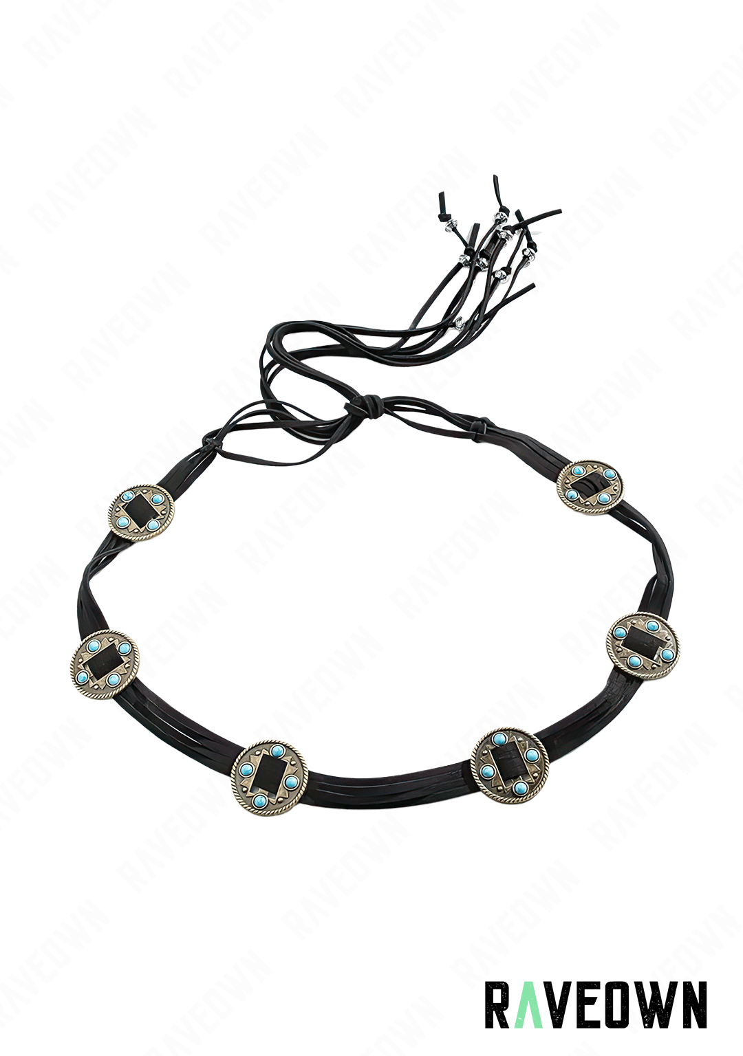 Ceinture Corde Femme | BOHO Spirit Noir / 165 cm