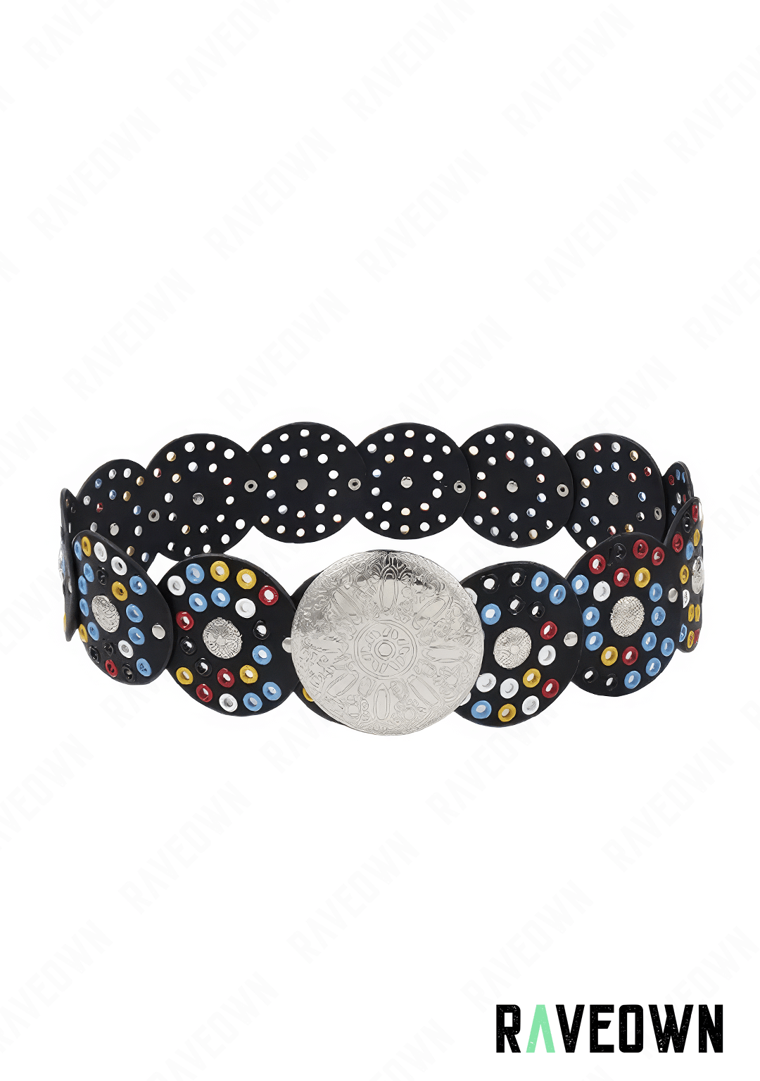 Ceinture Cowboy Femme Rivets de Couleur | BOHO Wild West