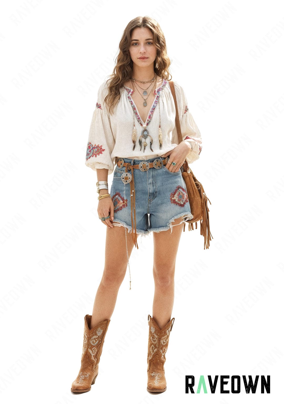 Ceinture Disques à Nœud | BOHO Spirit