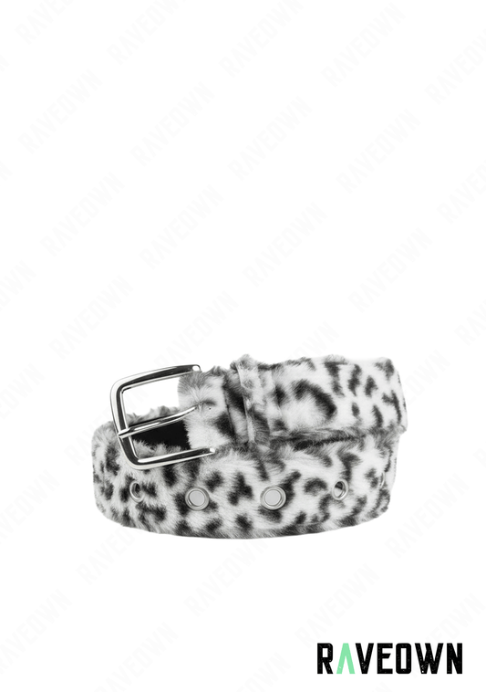 Ceinture Fourrure Léopard T2 | Rave.In.Fur