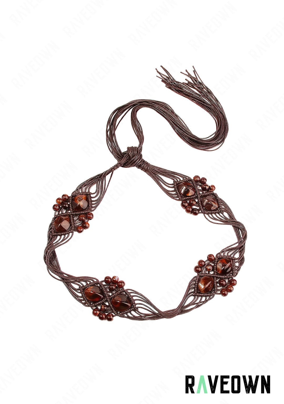 Ceinture Hippie Bohème | BOHO Spirit Marron