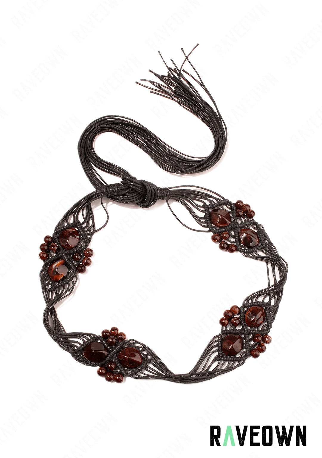 Ceinture Hippie Bohème | BOHO Spirit Noir