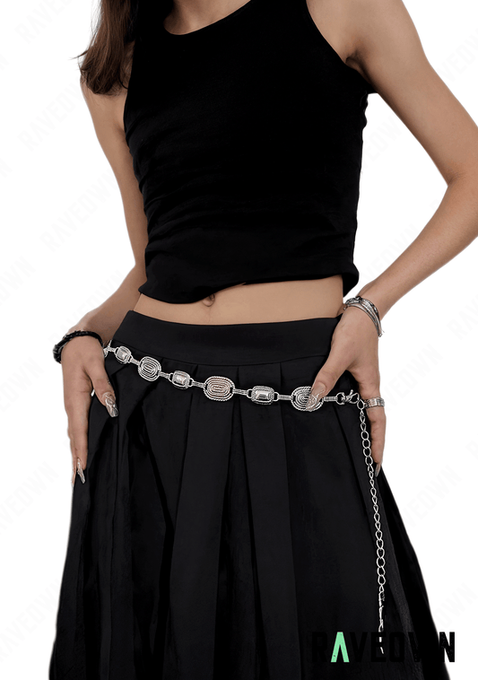 Ceinture Métal Argenté | BOHO Spirit