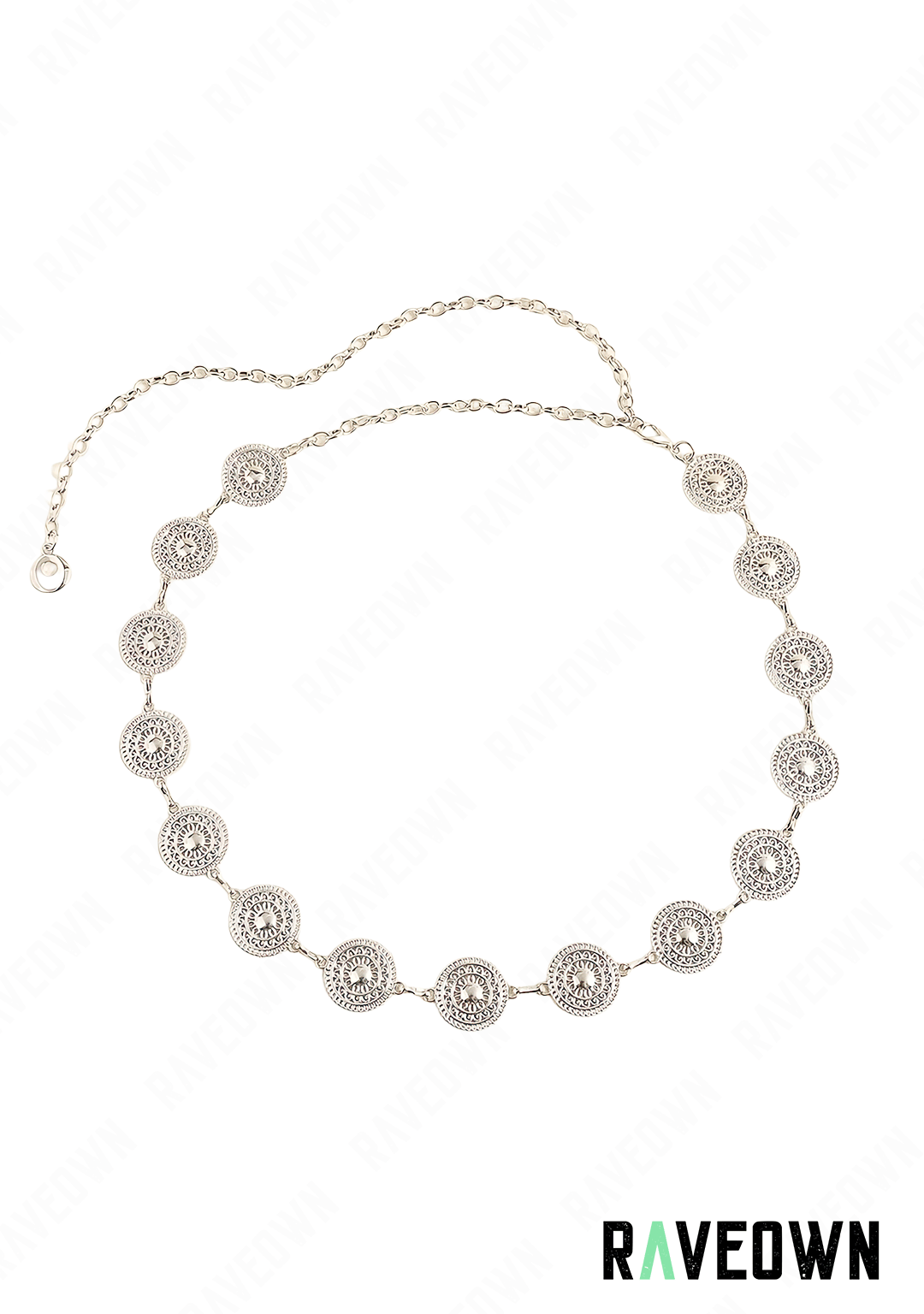 Ceinture Métal | BOHO Spirit Argenté / 115 cm