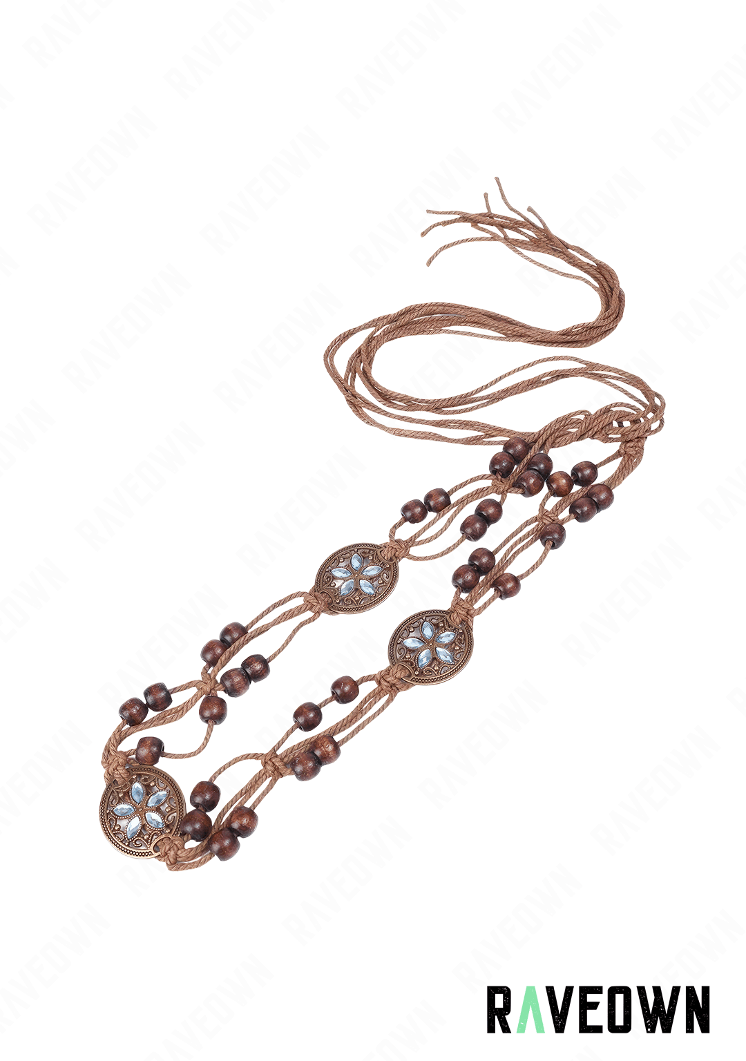 Ceintures Daim Fleurs à franges | Hippie BOHO