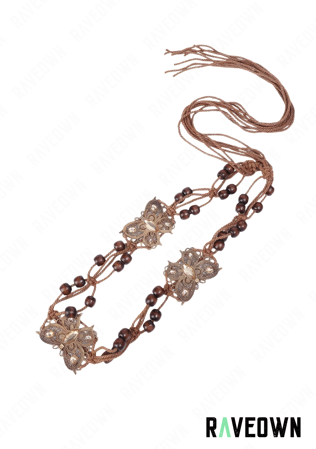 Ceintures Daim Papillons à franges | Hippie BOHO