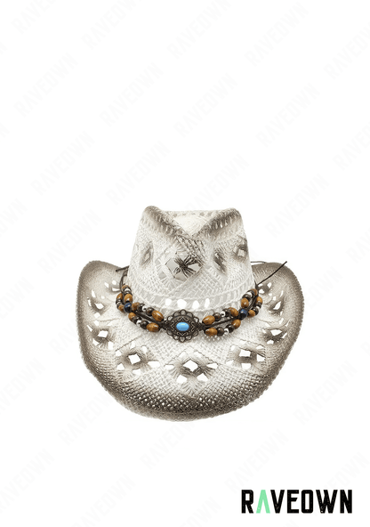 Chapeau Cowboy en Paille | Hippie BOHO