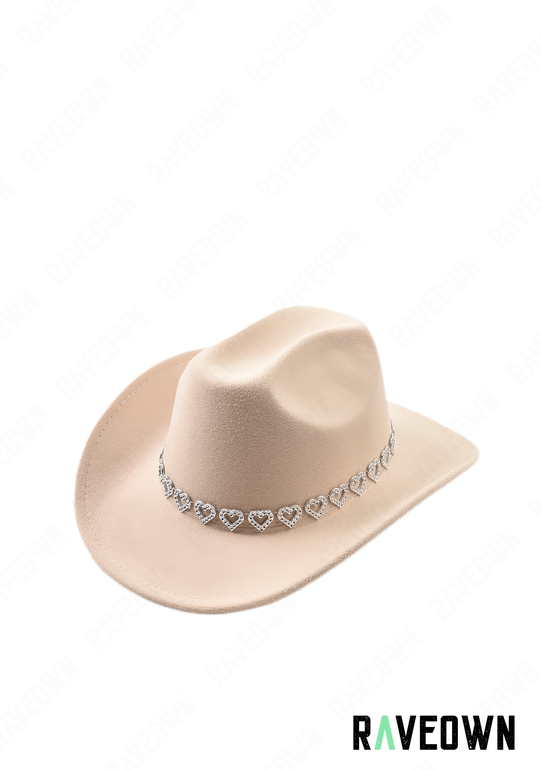 Chapeau de Cowboy Cœur | BOHO Wild West