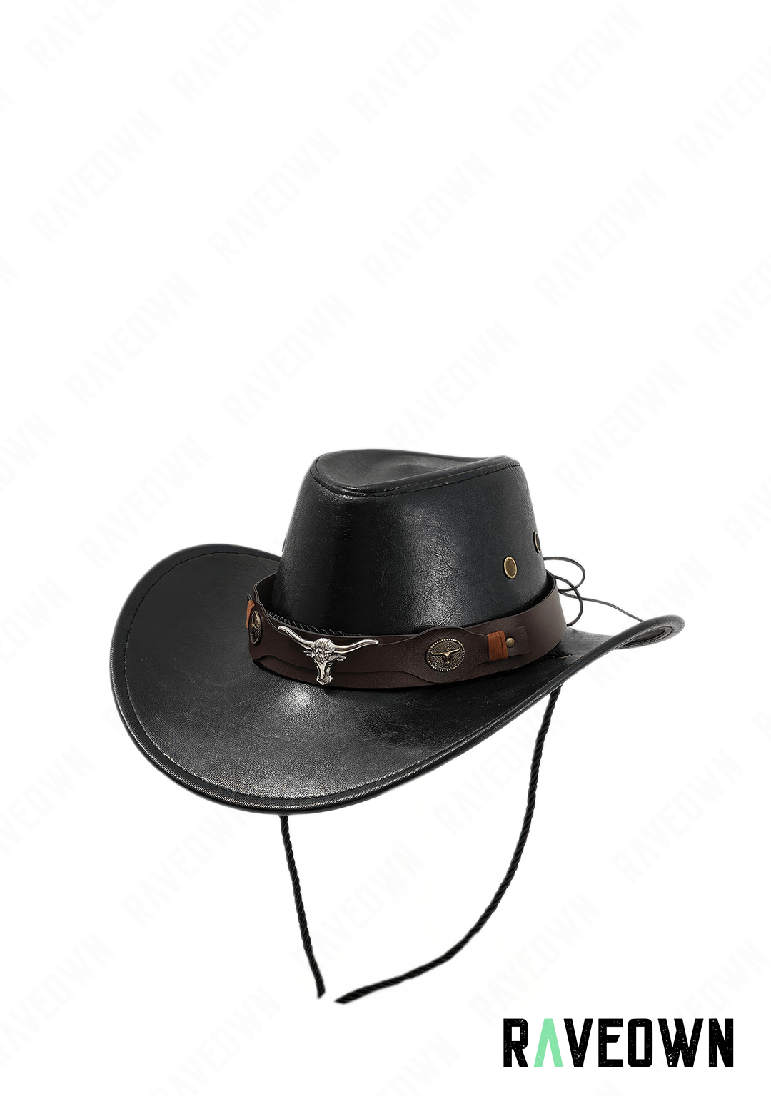 Chapeau Faux Cuir Vieilli | BOHO Wild West
