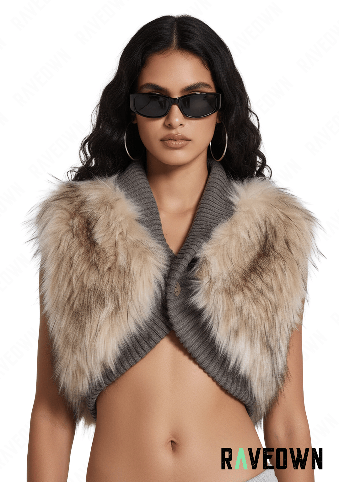 Crop Top Fourrure | Rave.In.Fur