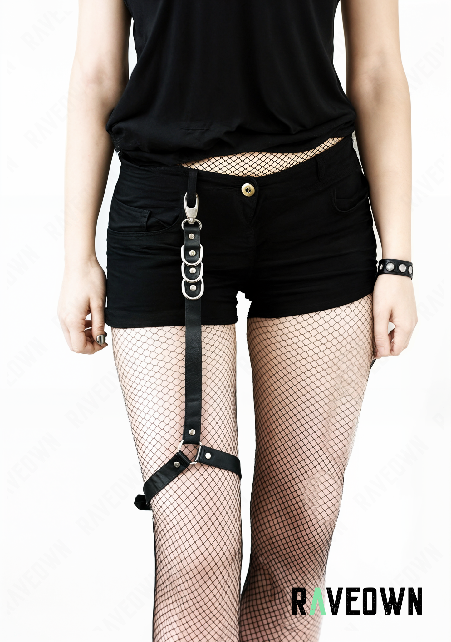 Harnais Jambe Femme | Sm-Rave