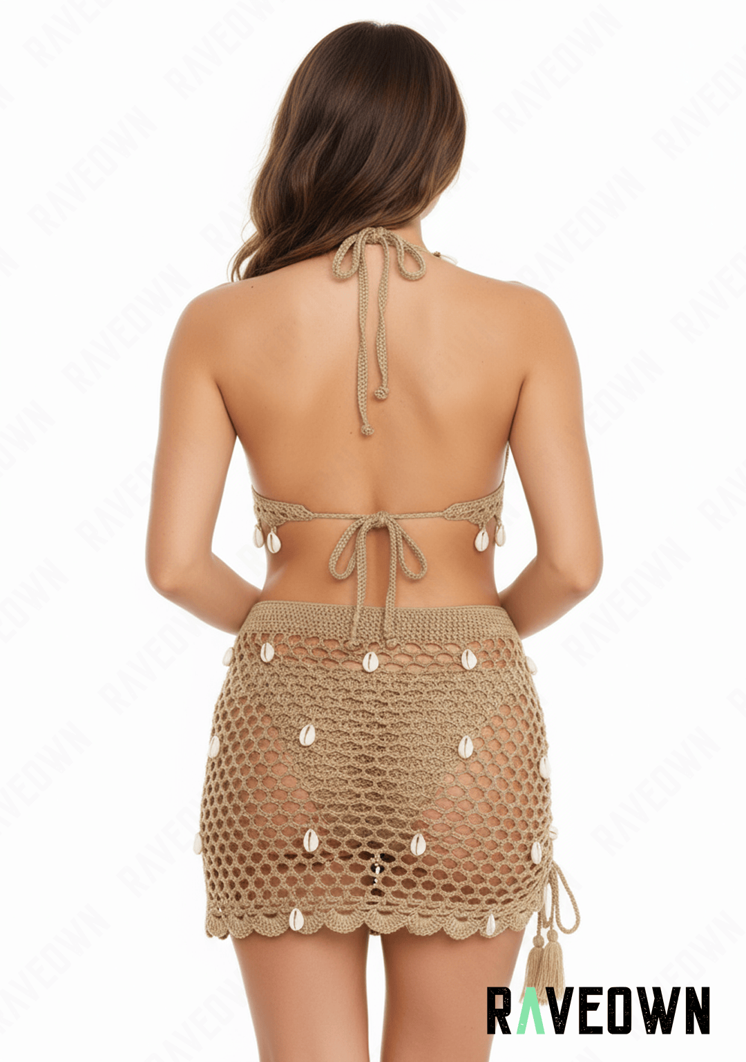 Ensemble Bikini & Jupe au Crochet | Hippie BOHO