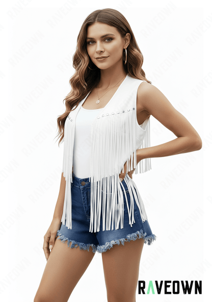 Gilet à Frange Hippie | BOHO Spirit