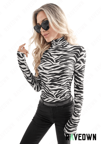 Haut Zèbre Femme | Sauvage | RAVEOWN