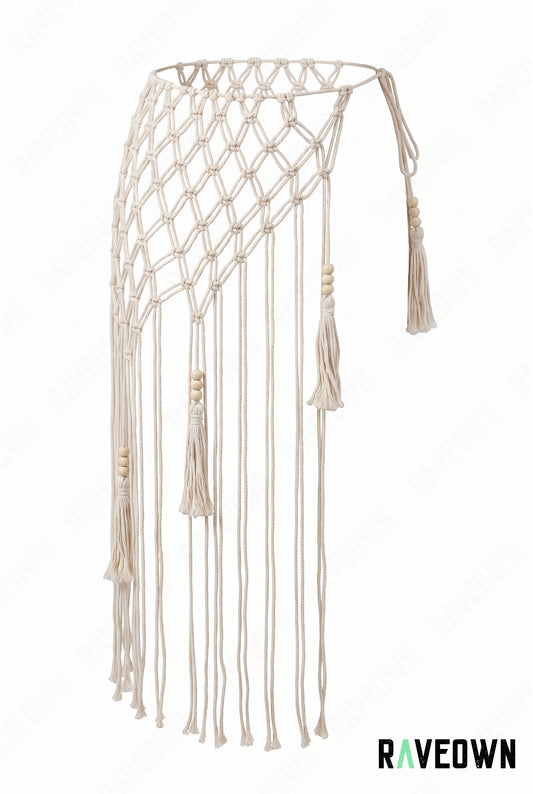 Ceinture Bohème Macramé à Perles | Nomade