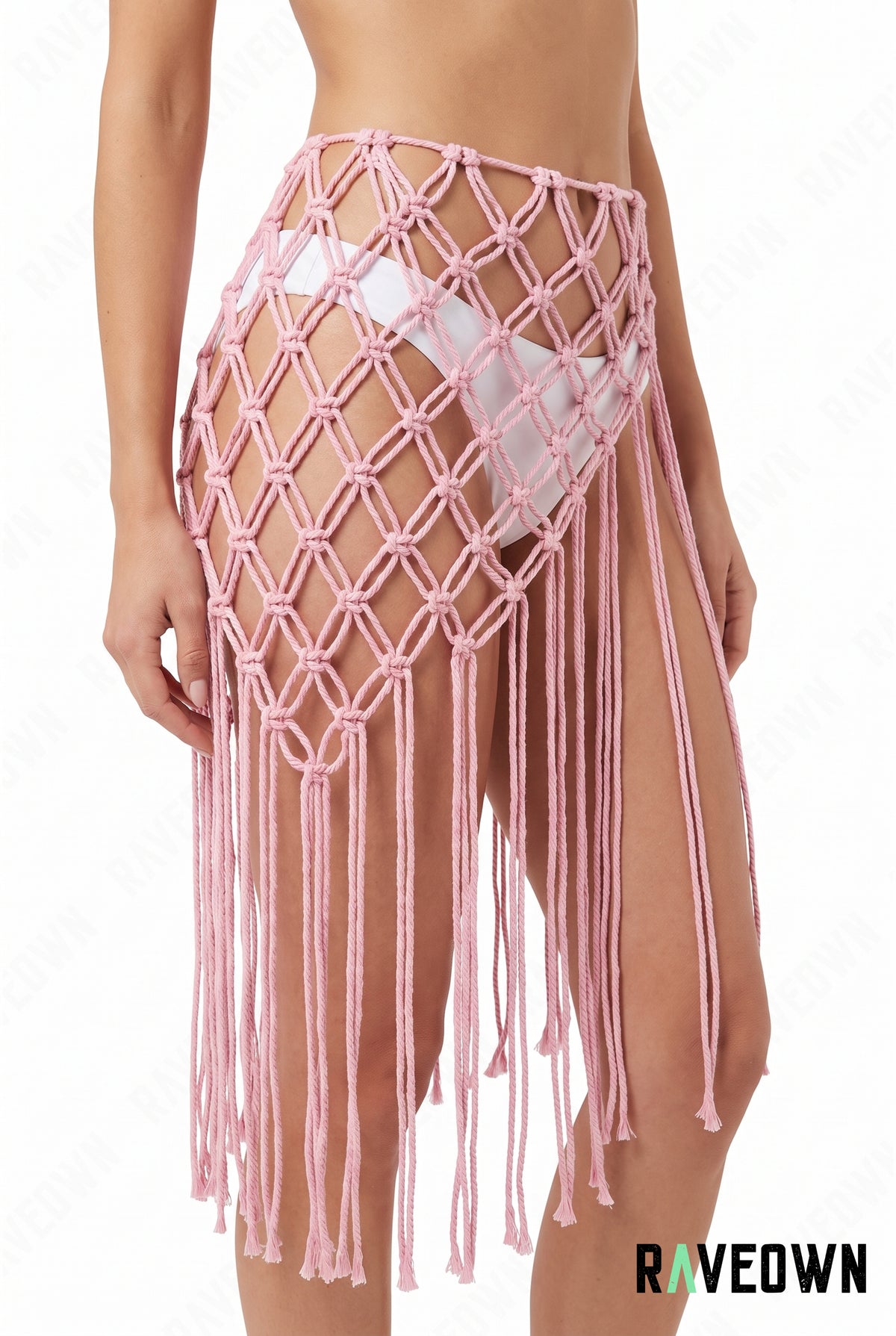 Ceinture Festival Macramé Longue | Desert Flow