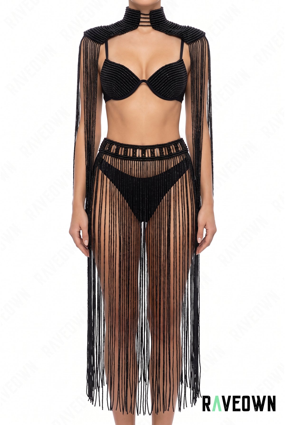 Ensemble Crochet Noir | Mystic Temple