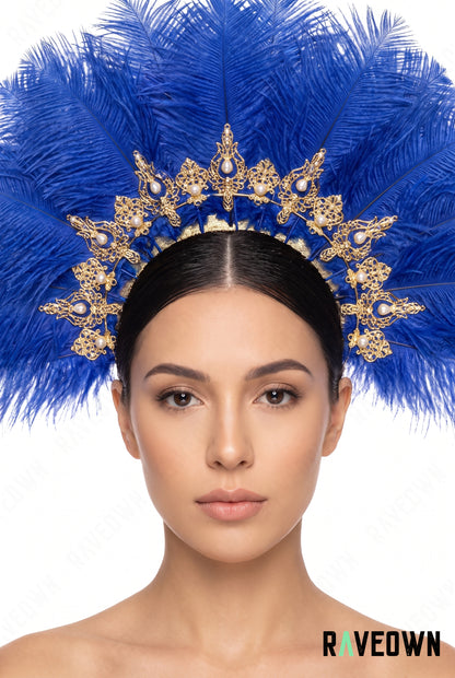 Couronne Festival à Plumes | Divine Temple