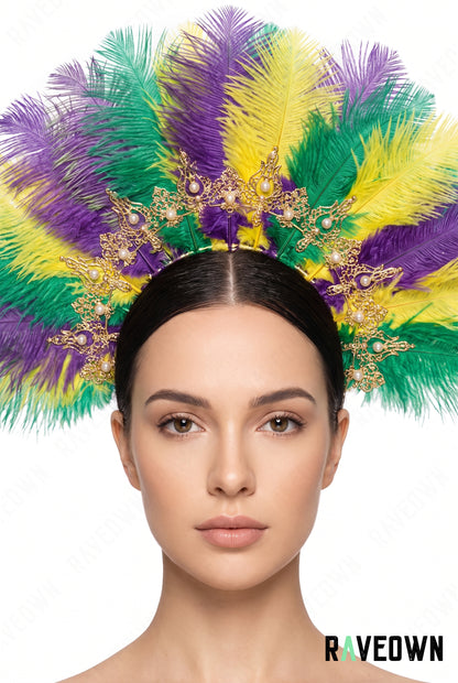 Couronne Festival à Plumes | Divine Temple