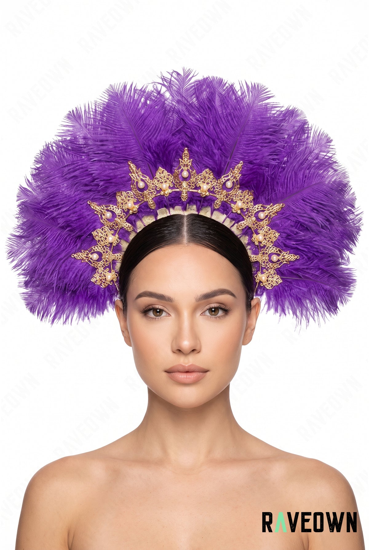 Couronne Festival à Plumes | Divine Temple