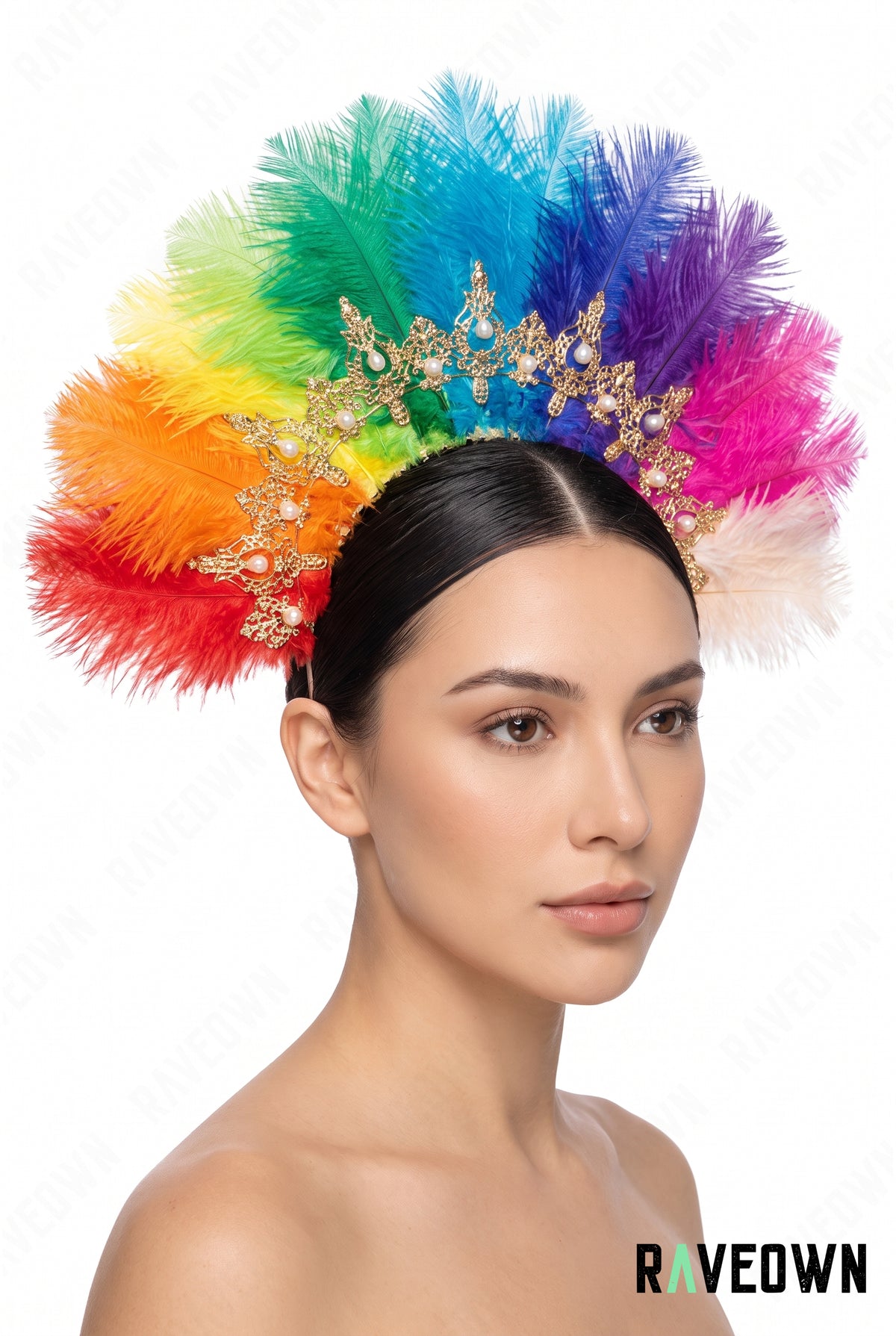 Couronne Festival à Plumes | Divine Temple