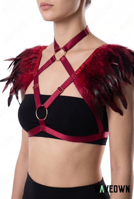 Epaulières à Plûmes | Mystic Temple