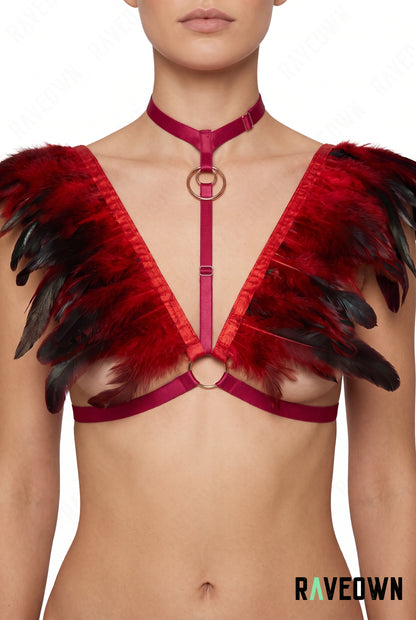 Bustier à Plûmes | Mystic Temple