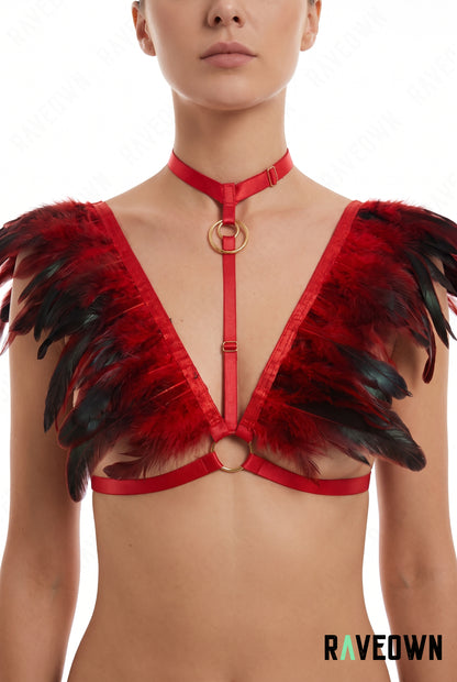 Bustier à Plûmes | Mystic Temple