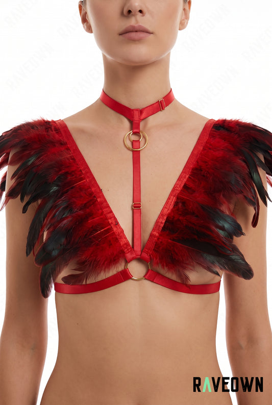 Bustier à Plûmes | Mystic Temple