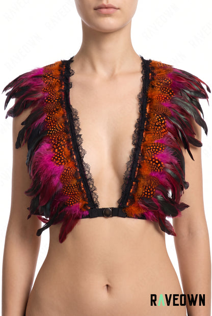 Haut avec Plumes | Mystic Temple