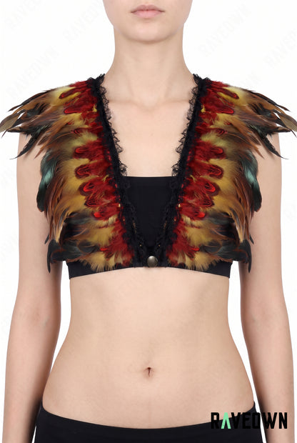 Haut avec Plumes | Mystic Temple