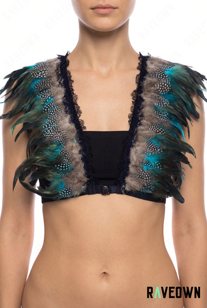 Haut avec Plumes | Mystic Temple