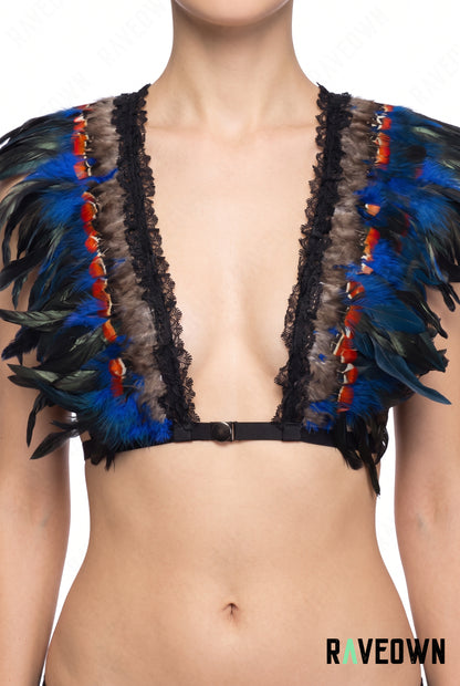 Haut avec Plumes | Mystic Temple