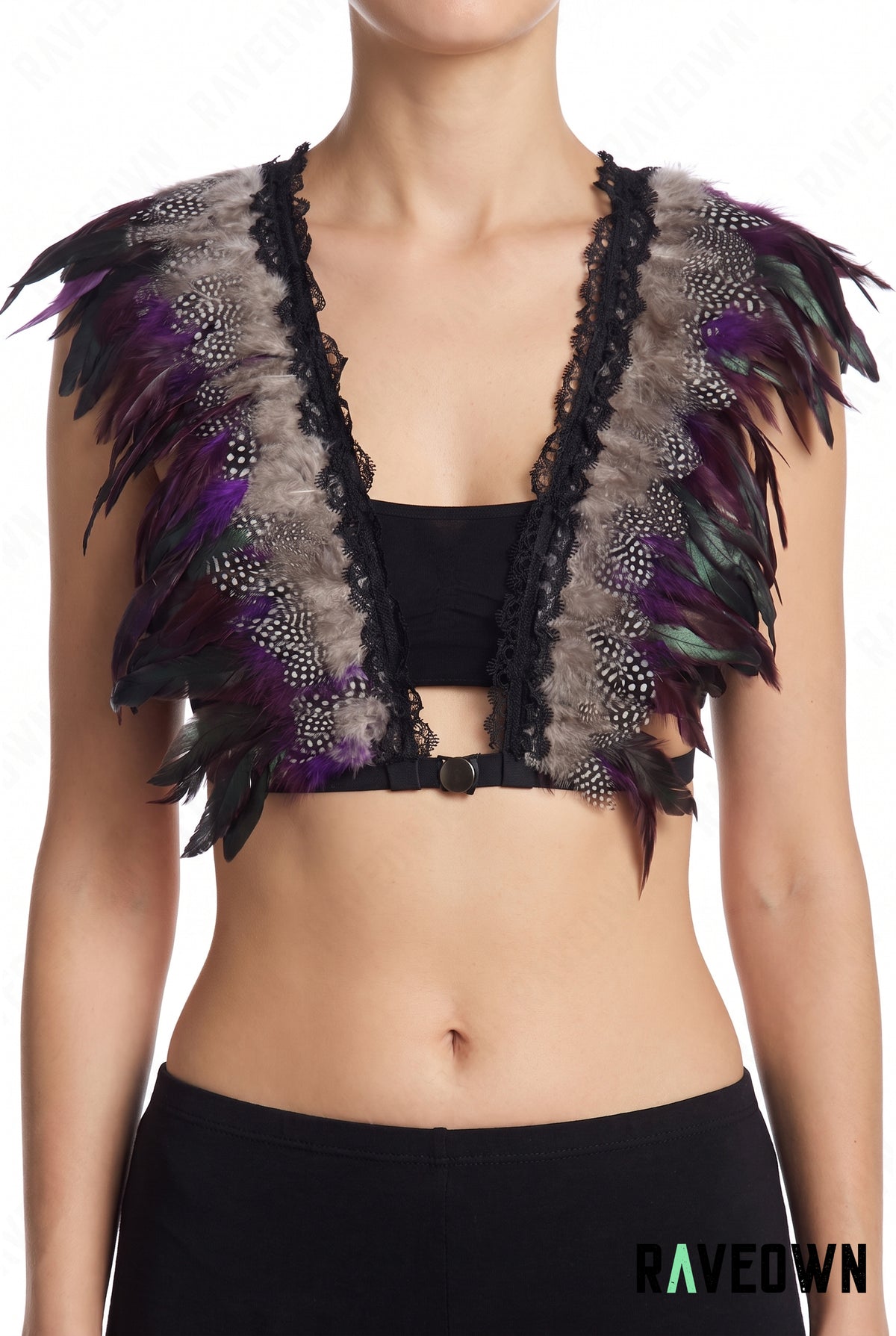 Haut avec Plumes | Mystic Temple