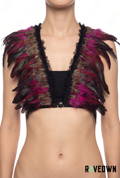 Haut avec Plumes | Mystic Temple