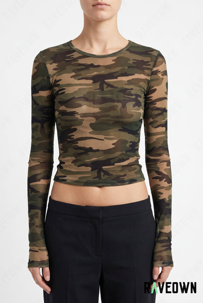 T-shirt Militaire Femme Manche Longue | ROGUE UNIT