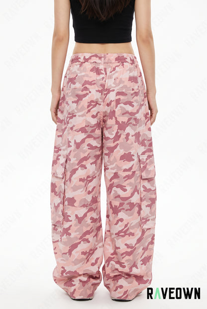 Pantalon Militaire Rose Femme | ROGUE UNIT