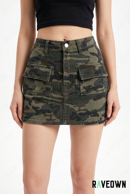 Jupe Camouflage Femme | ROGUE UNIT