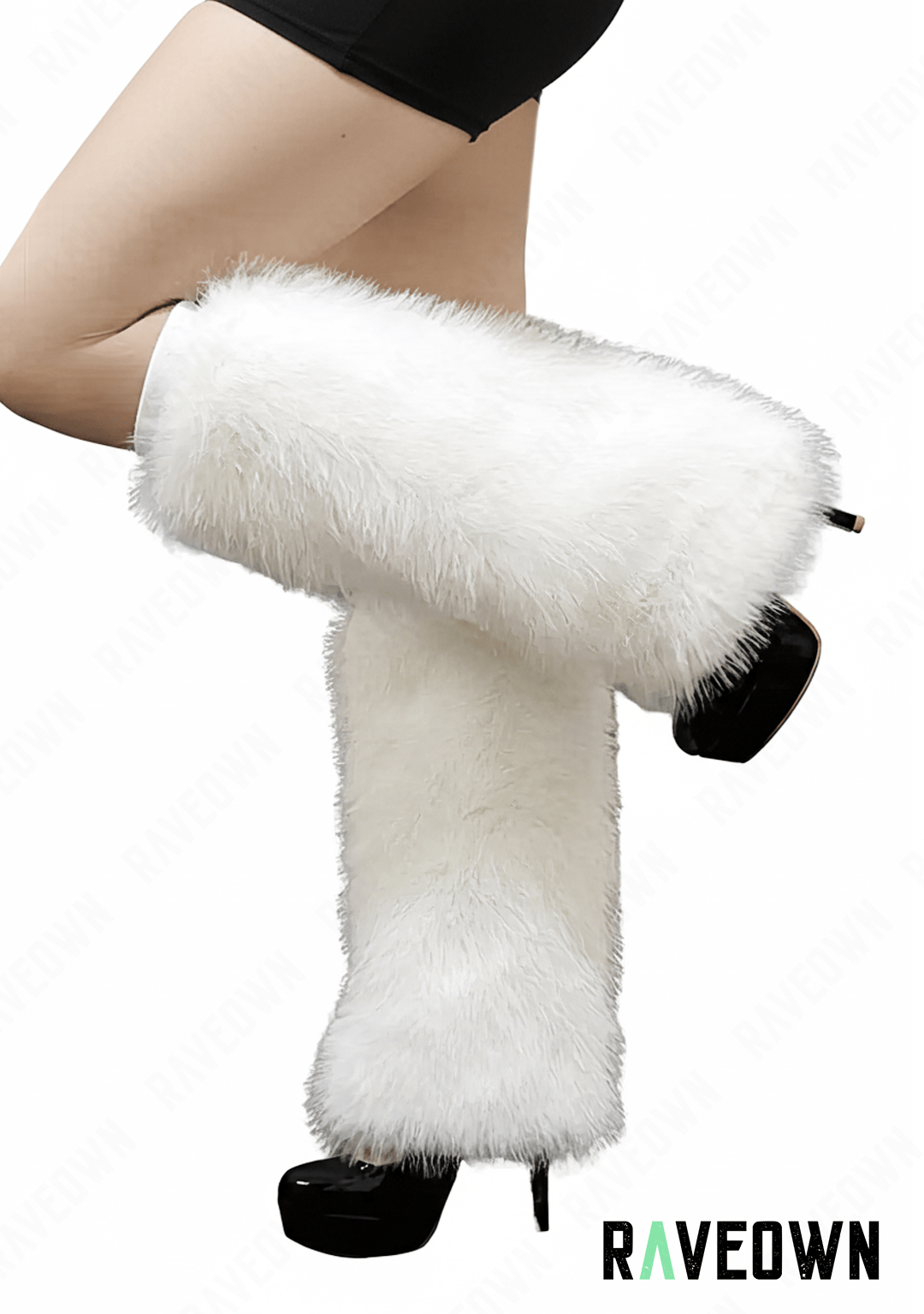 Jambière fausse fourrure | Rave.In.Fur