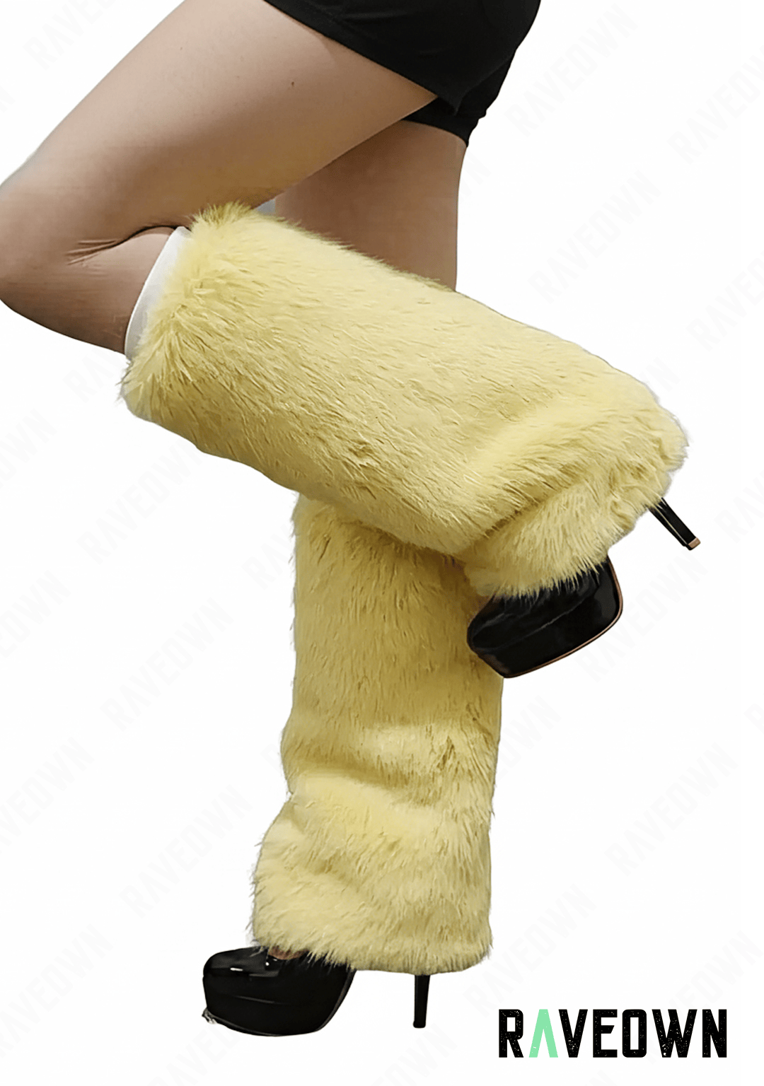 Jambière fausse fourrure | Rave.In.Fur