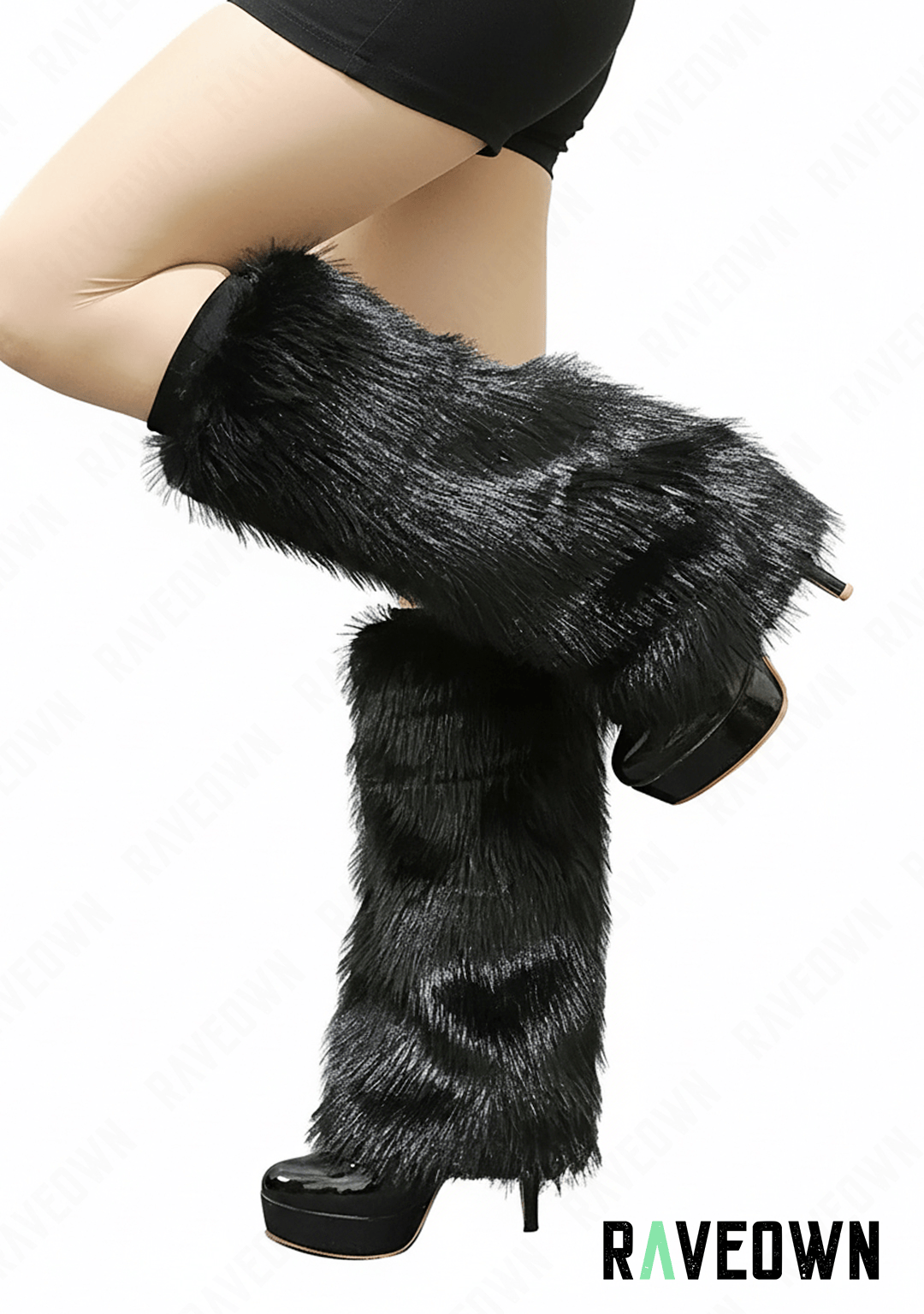 Jambière fausse fourrure | Rave.In.Fur