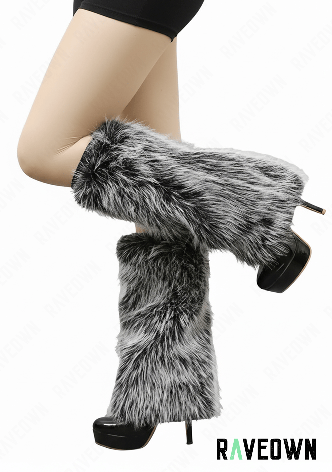 Jambière fausse fourrure | Rave.In.Fur