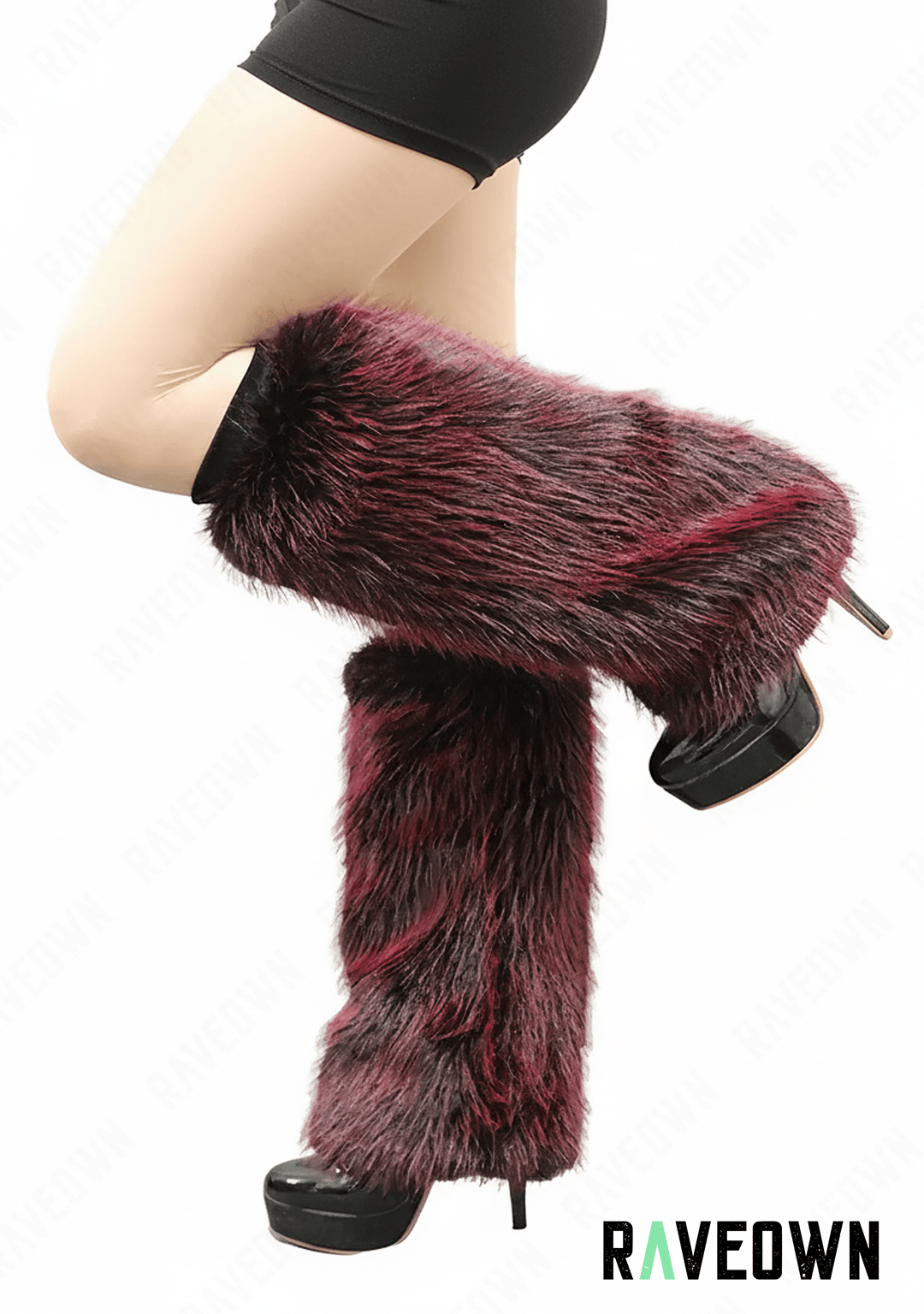 Jambière fausse fourrure | Rave.In.Fur