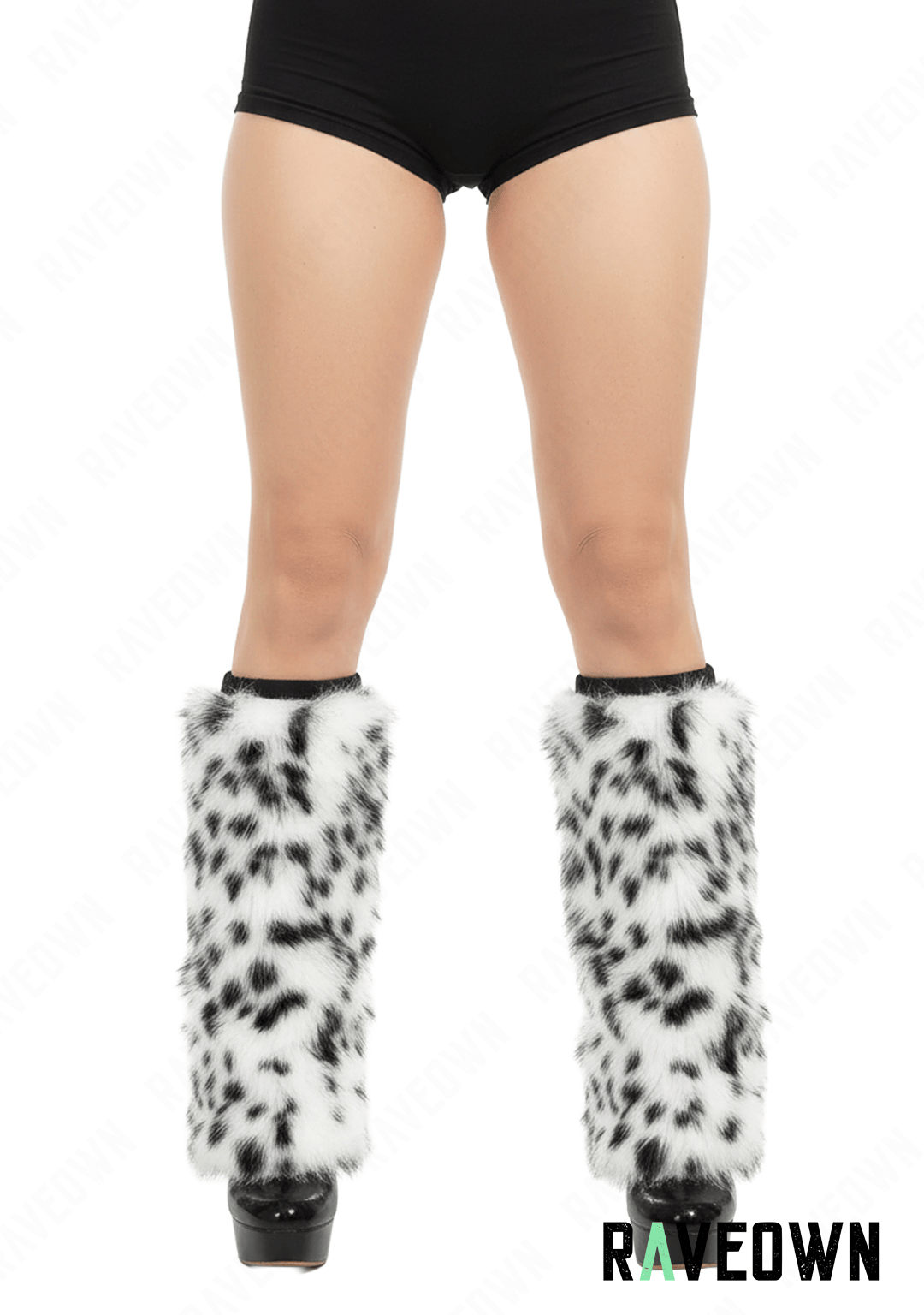 Jambière Fourrure Léopard | Rave.In.Fur
