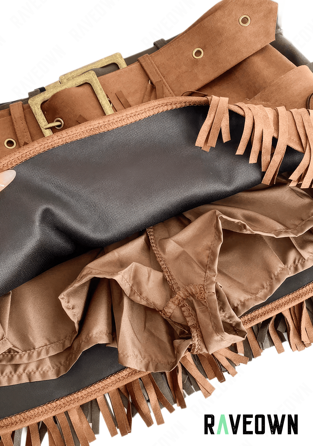 Jupe en Daim à Franges | BOHO Spirit