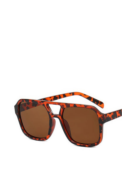 Lunette Vintage K7 Léopard thé