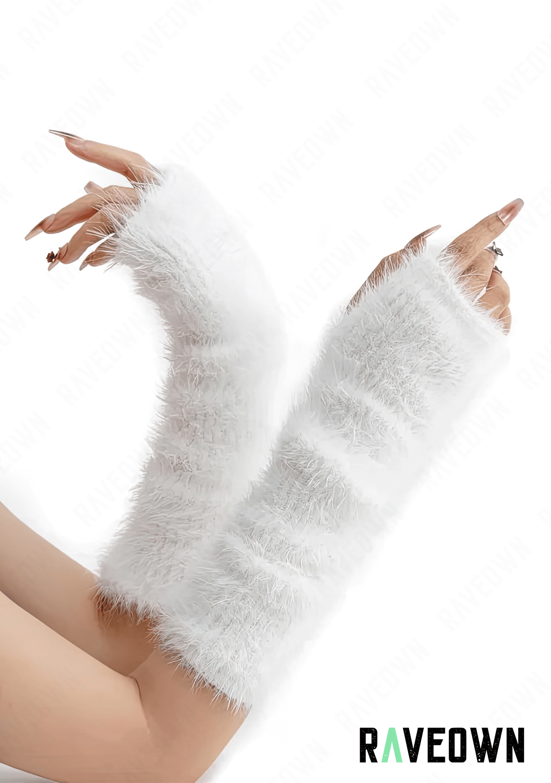 Mitaines Longues Fourrures | Rave.In.Fur